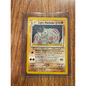 Pokemon - Single Trading Card - Light Machoke 49/105 - Normal